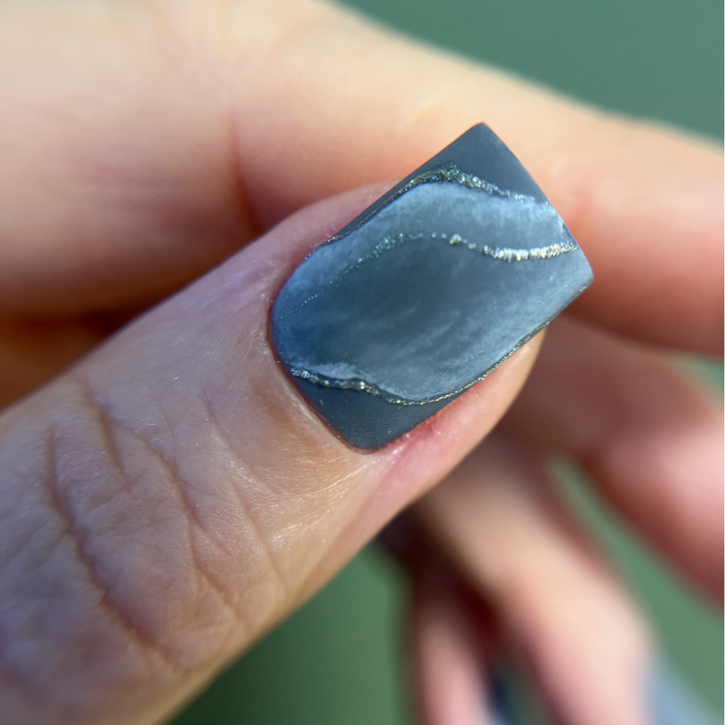 Авторская роспись от руки.  10 ногтей