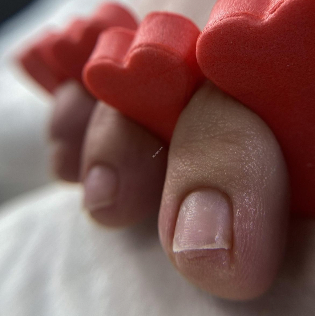 Педикюр без покрытия