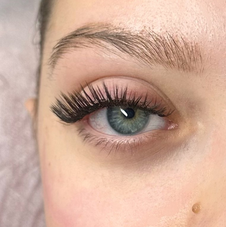 эффект MASCARA с растушёвкой