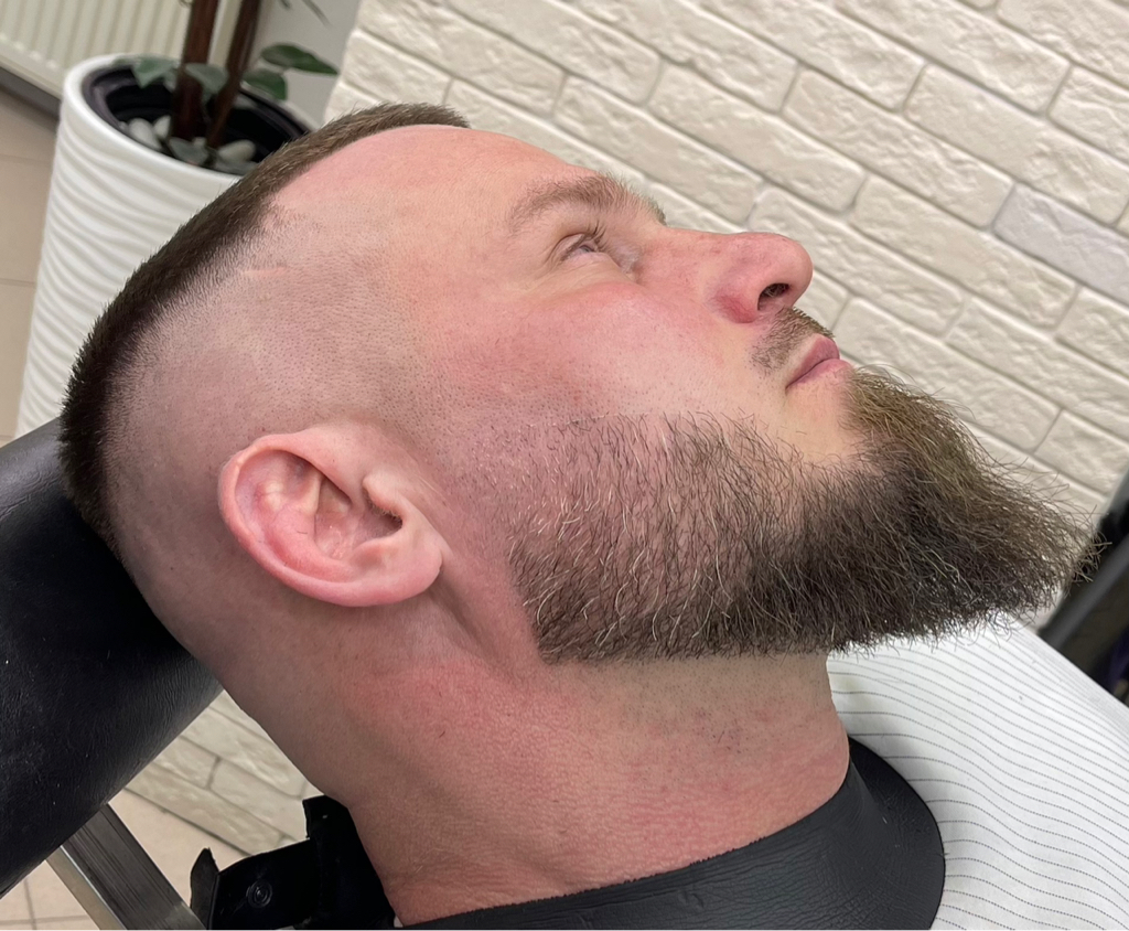 Mustache and beard