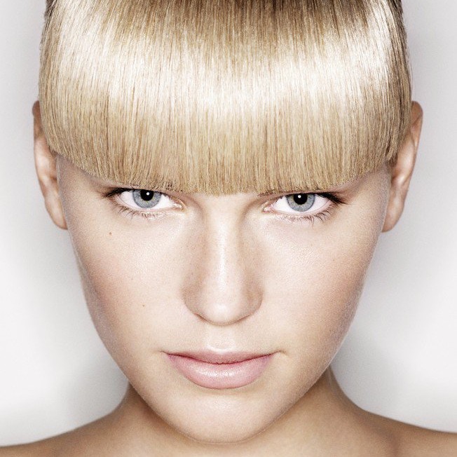 Оформление челки