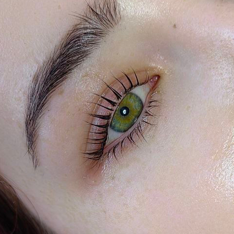 Ламинирование верхних ресниц