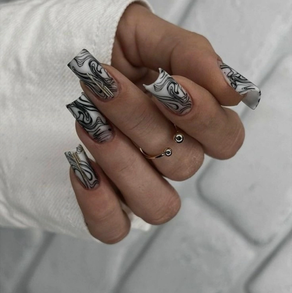 Снятие гель-лака + маникюр без покрытия