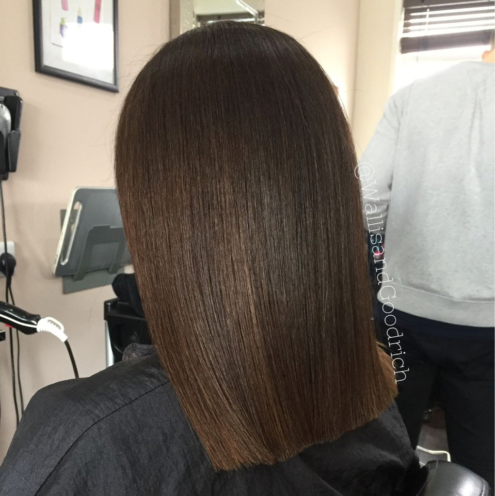 Стрижка одним срезом/попрядно