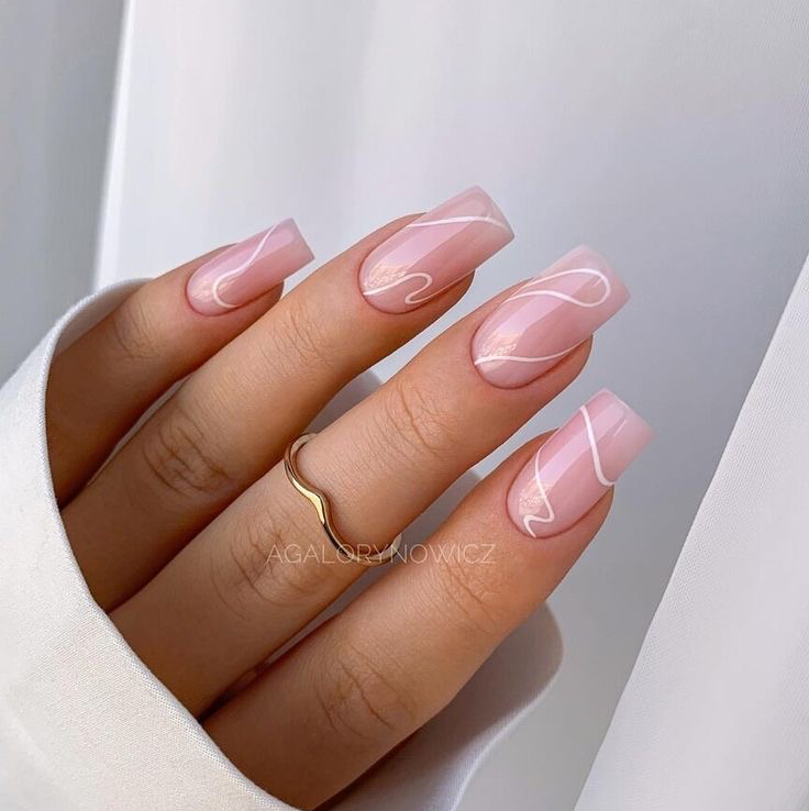 Наращивание ногтей без маникюра