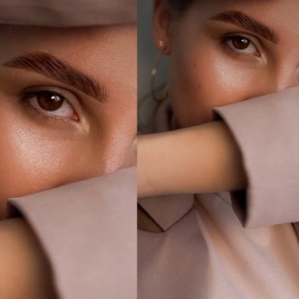 Коррекция бровей без окрашивания