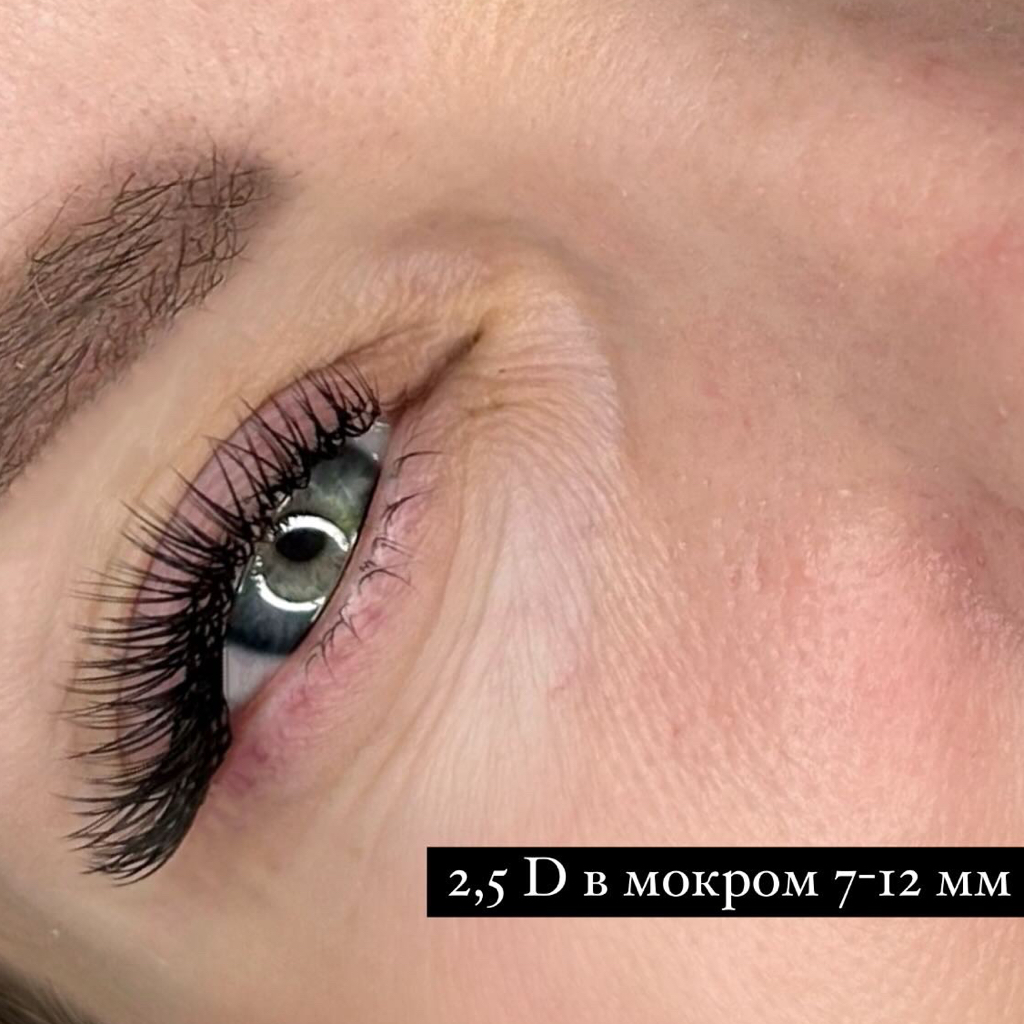 2,5D наращивание ресниц
