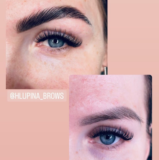 Долговременная укладка бровей