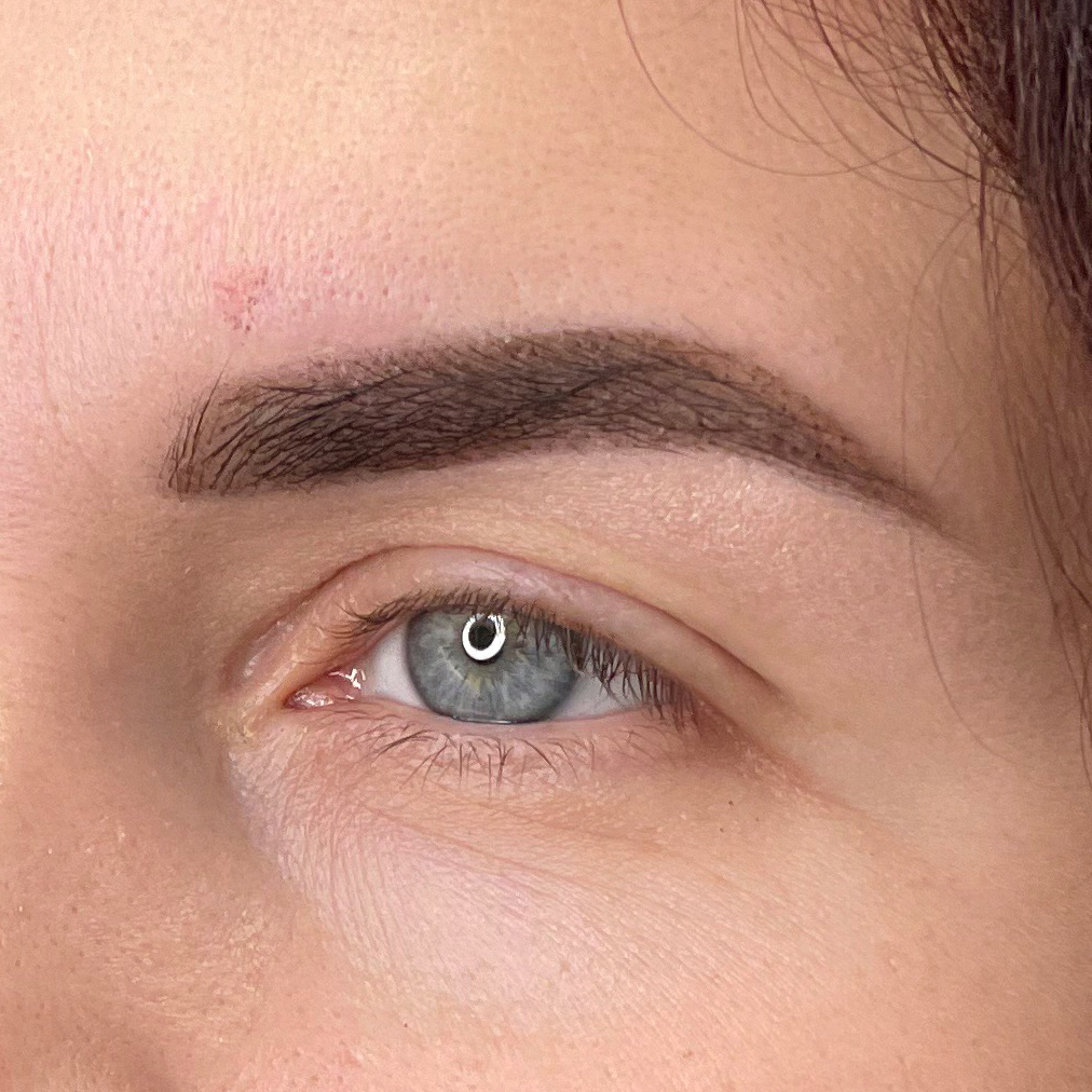 Брови(хной)