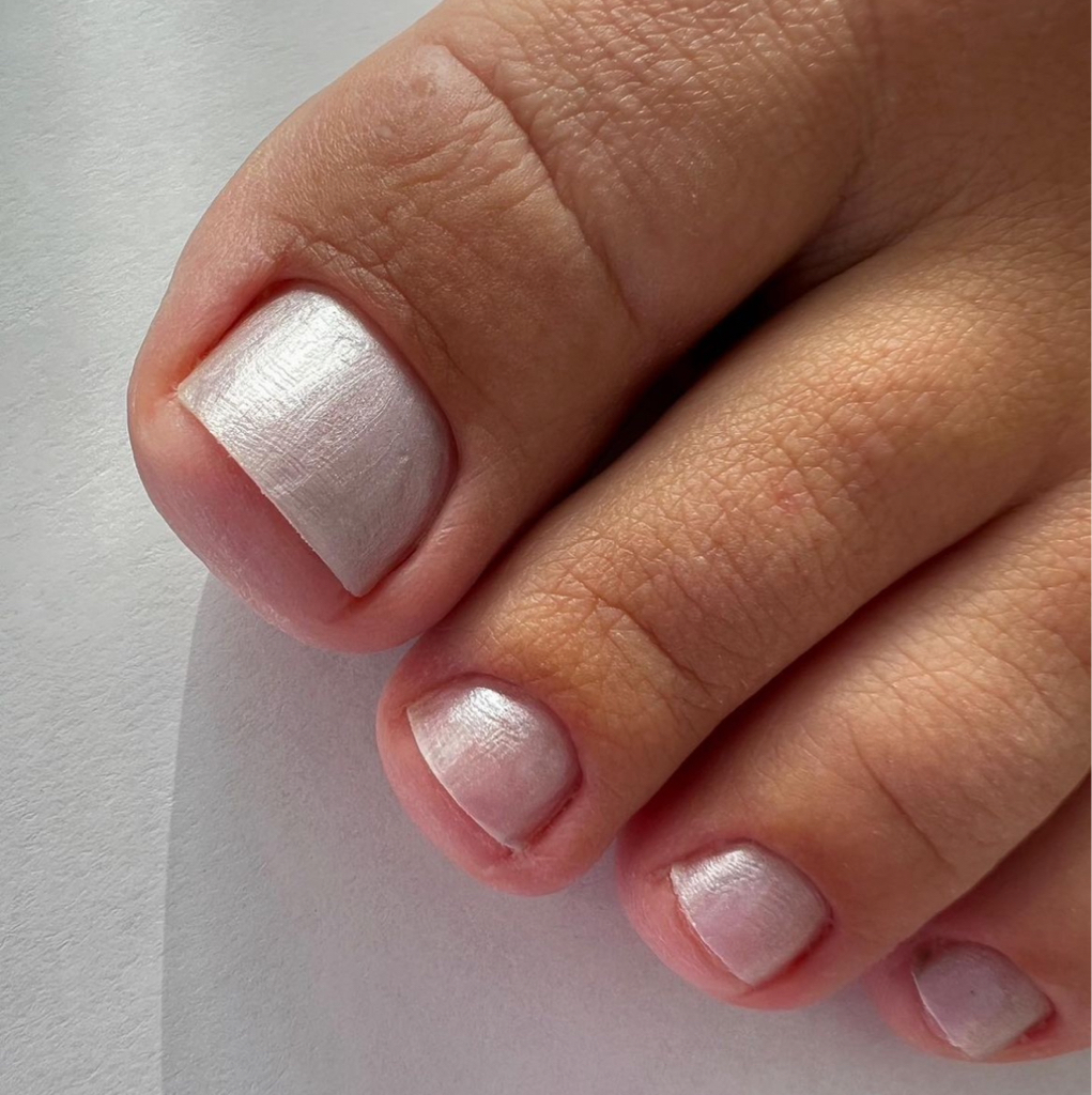Smart pedicure regular polish or no polish