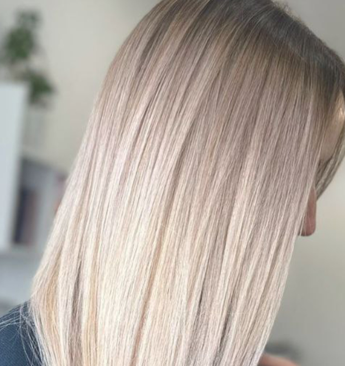 Тонирование волос на влажные волосы, заполнение волос цветом