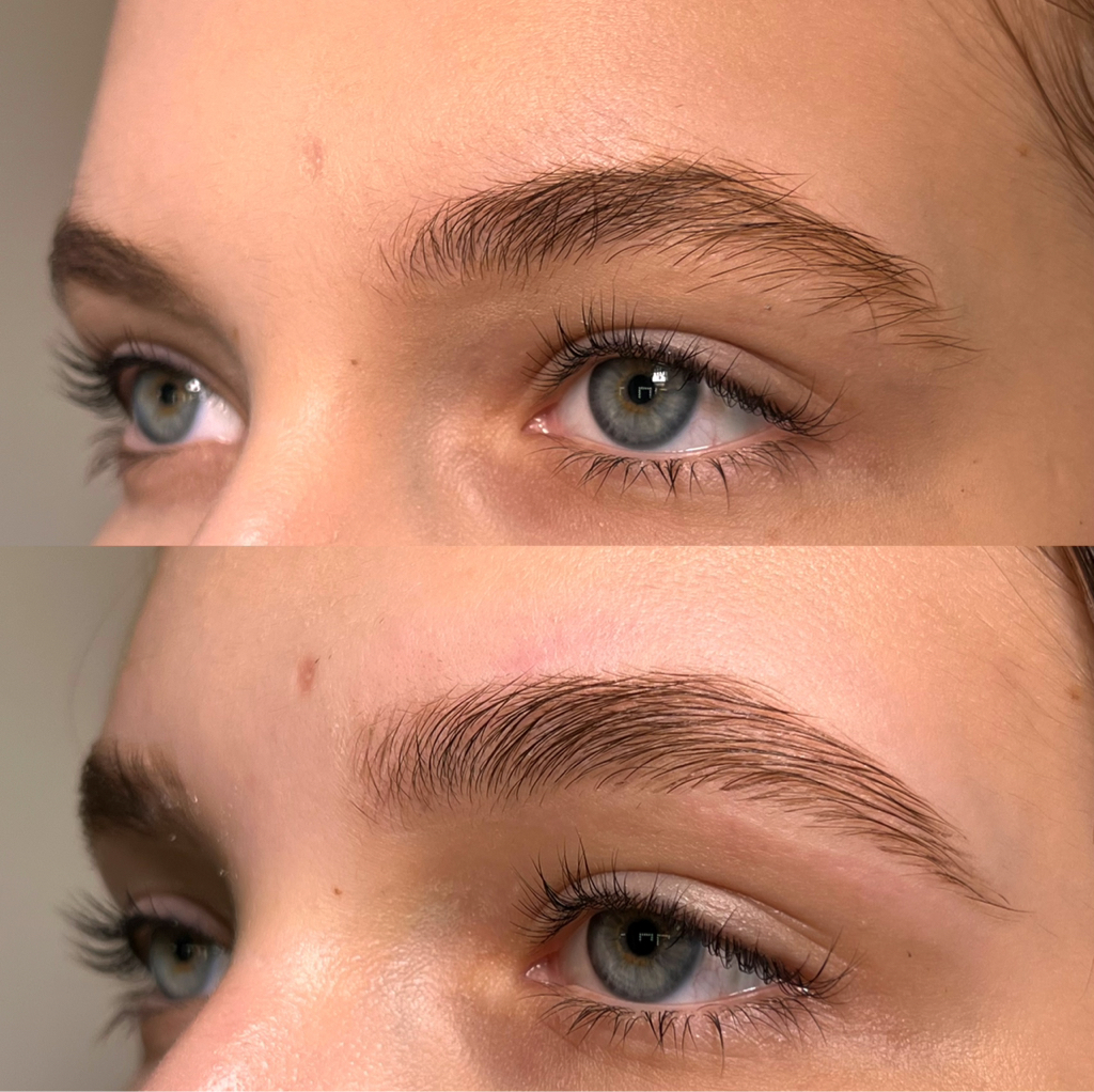 Коррекция и окрашивание бровей