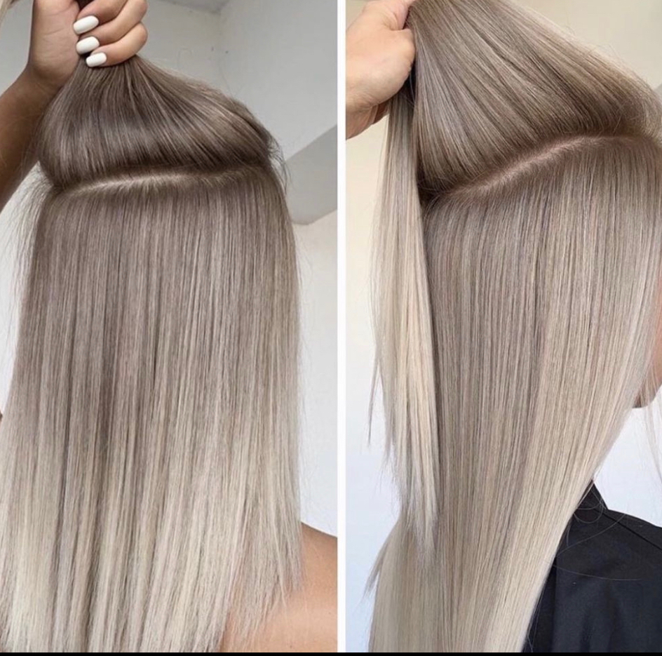 Окрашивание Корней+растяжка