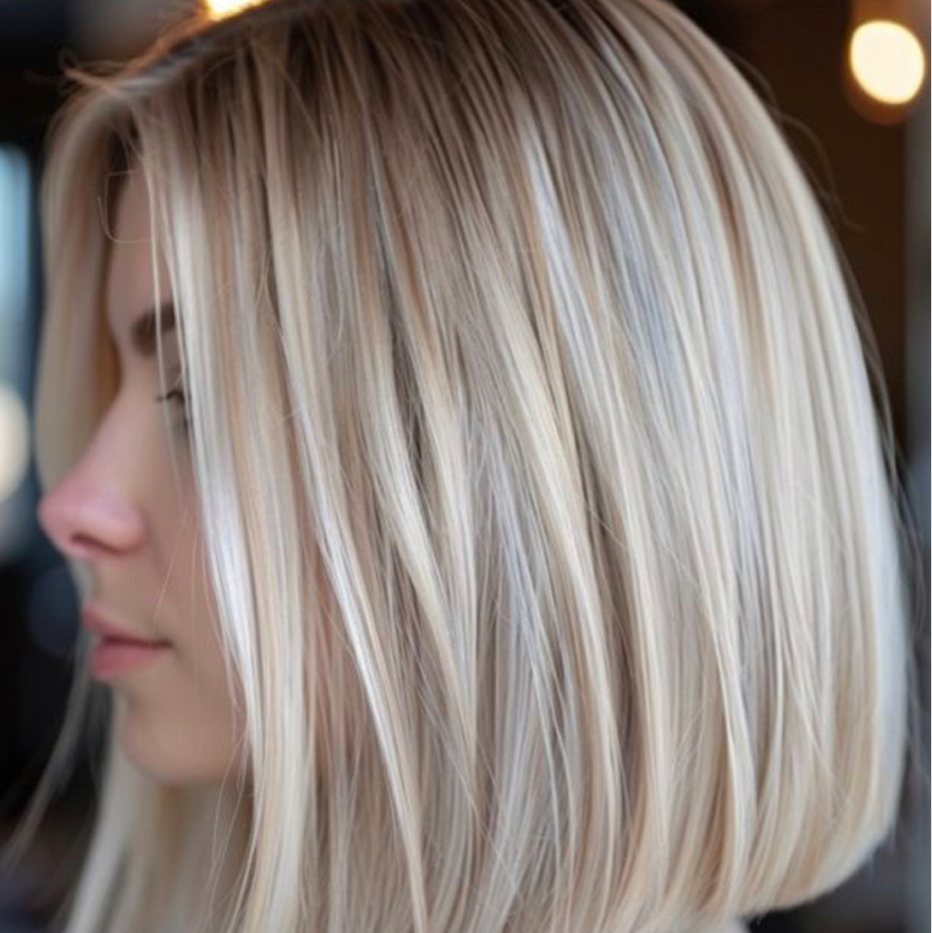 Мелирование на короткие волосы+ без тонирования/ укладка в подарок