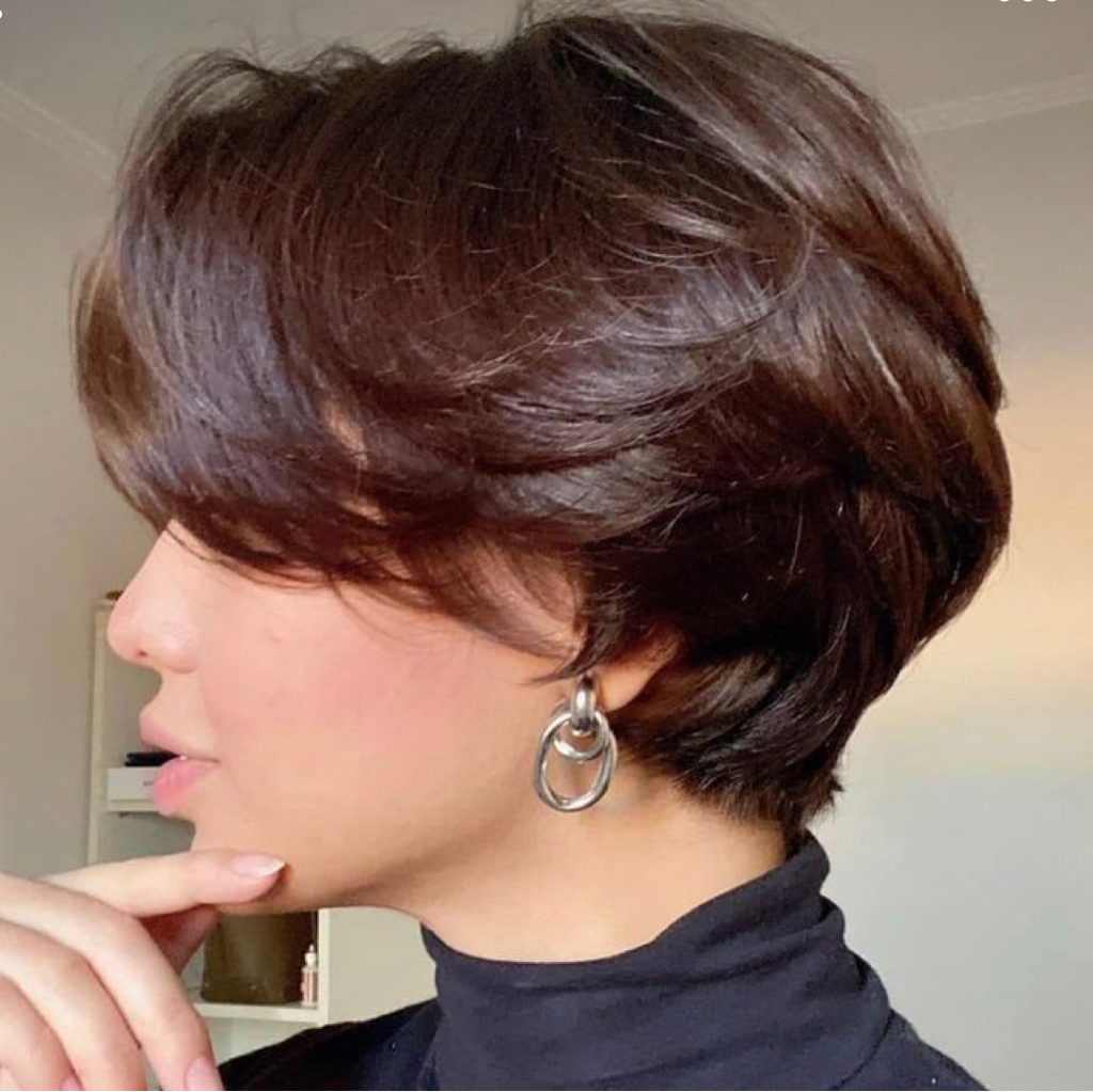 В один тон окрашивание ( короткие) с укладкой +30% за густоту