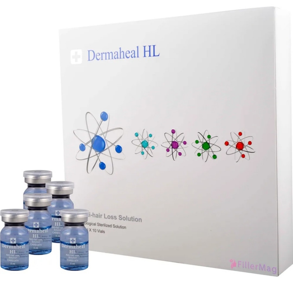 Мезотерапия кожи головы. 
Препарат Dermaheal HL  2.5ml