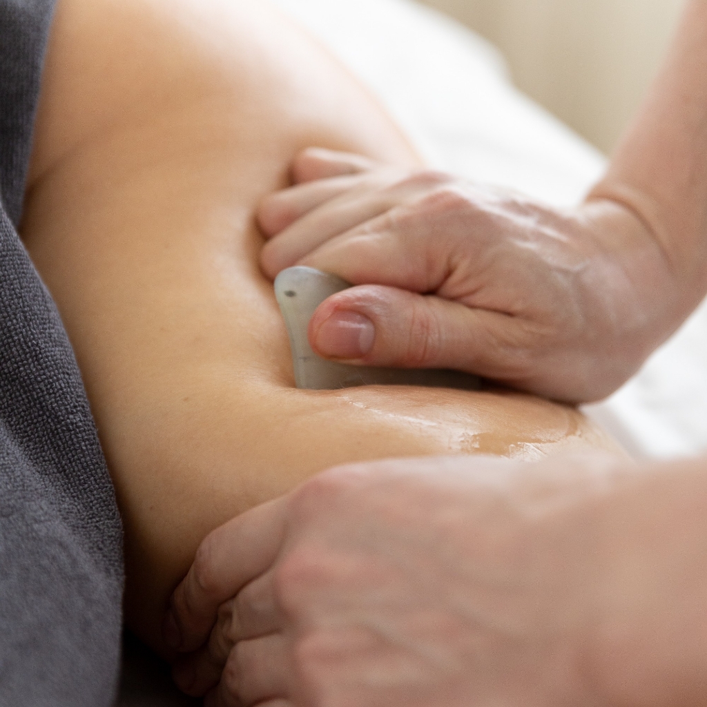 Антицеллюлитный массаж (бедра, ягодицы, живот)