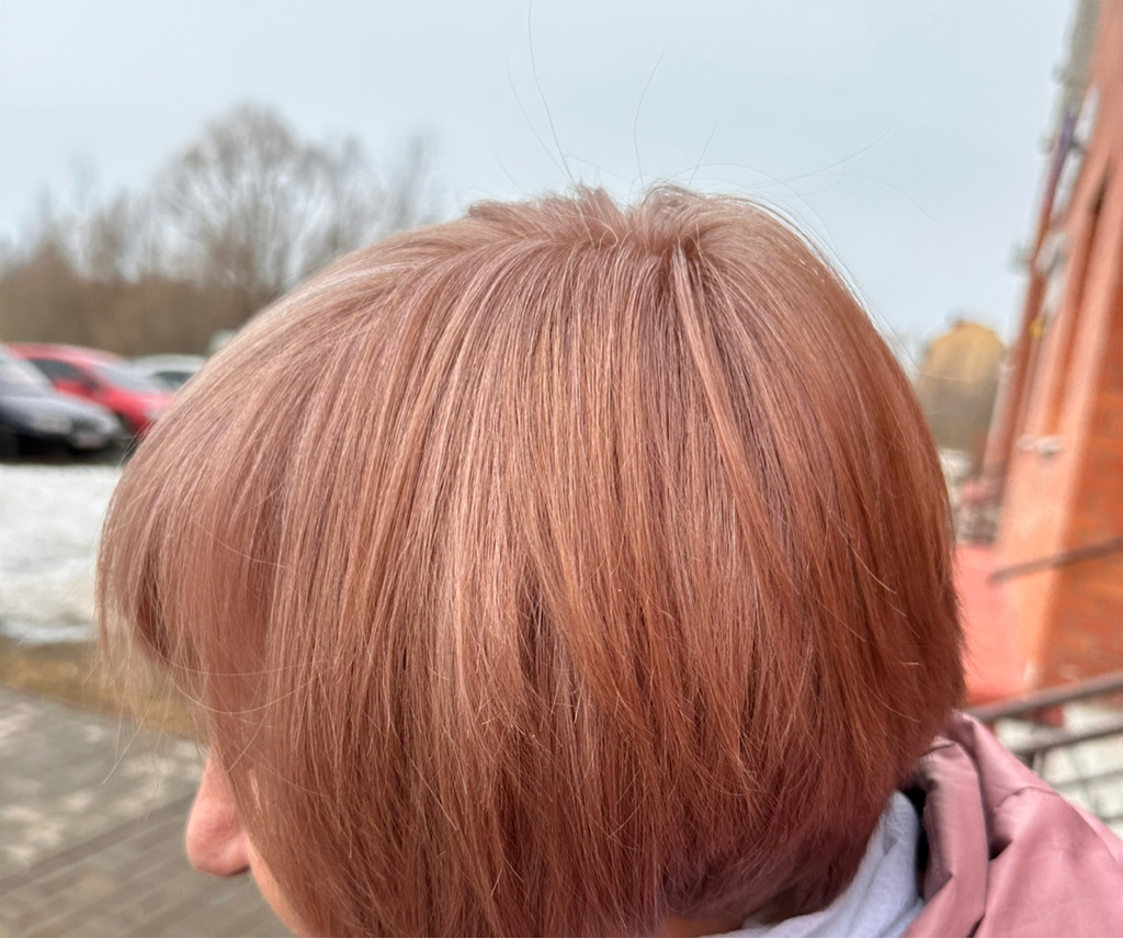 Окрашивание в один тон - средние