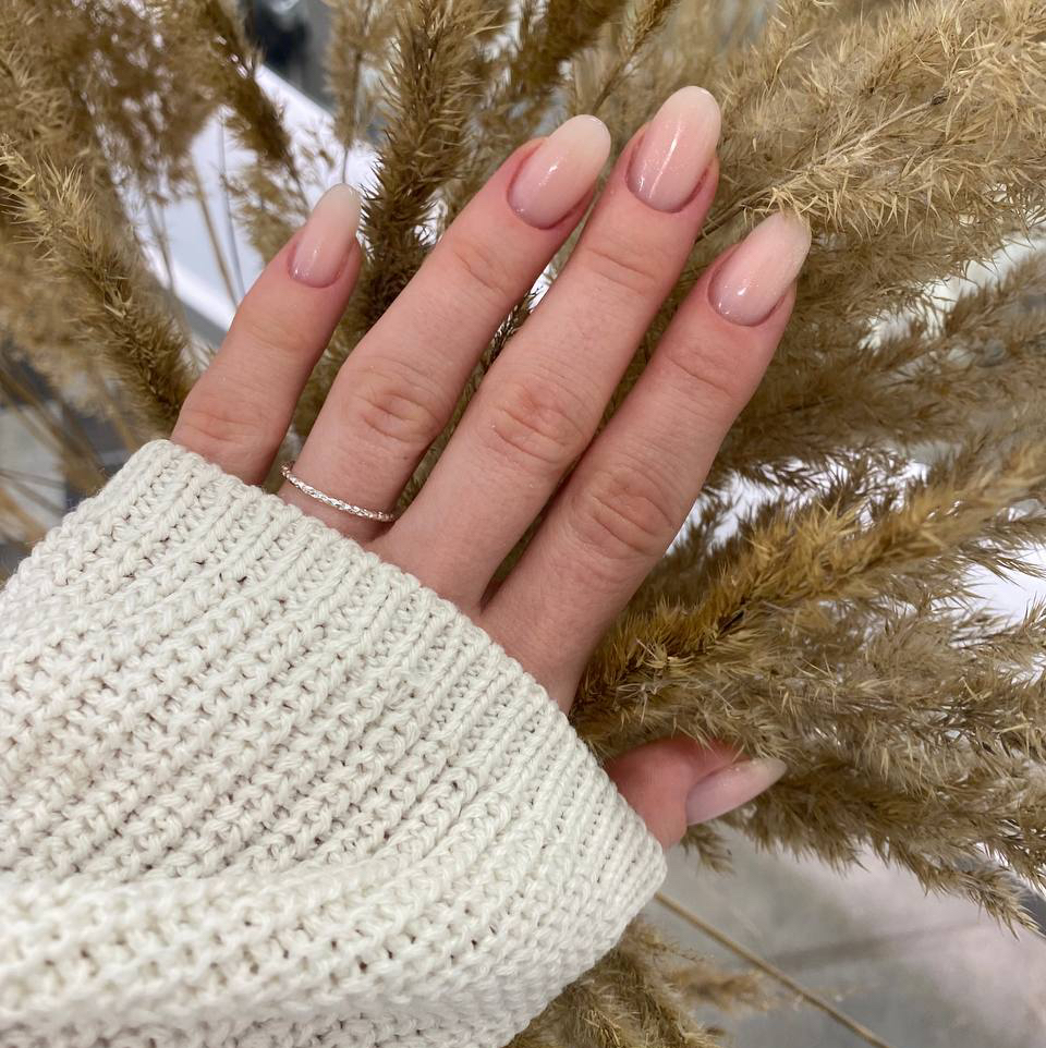 Маникюр + укрепление акригелем