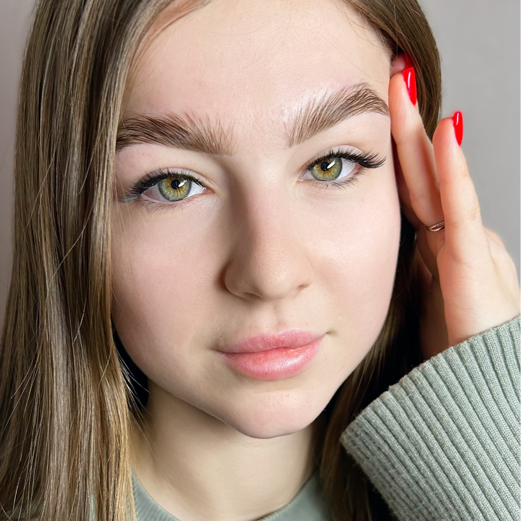 Наращивание ресниц 2D