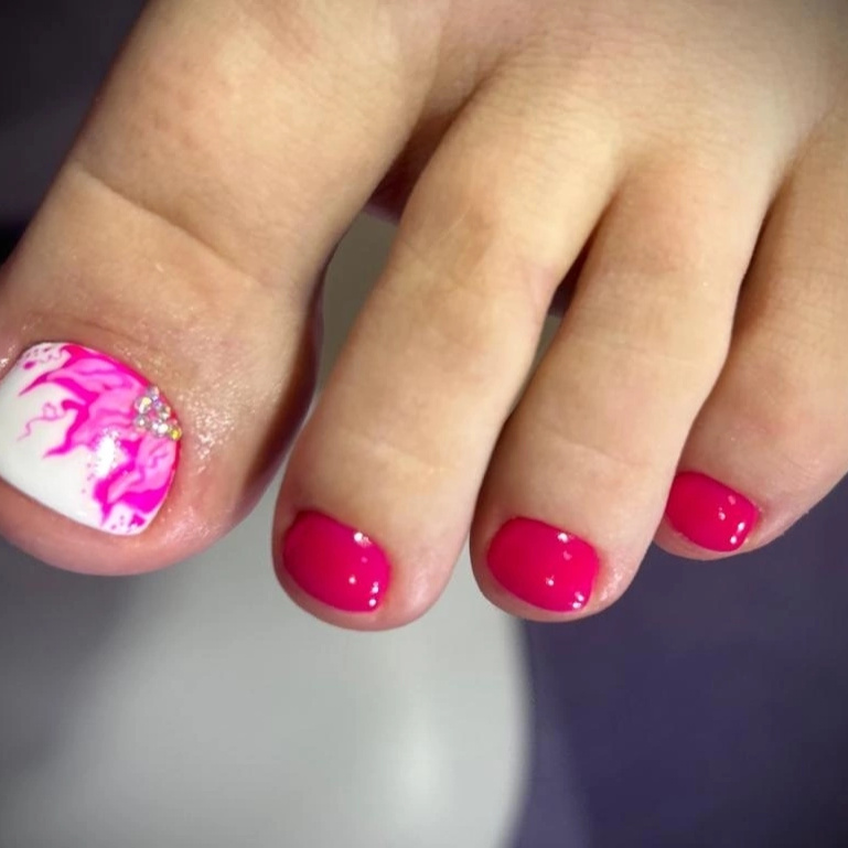 Педикюр с покрытием гель-лак