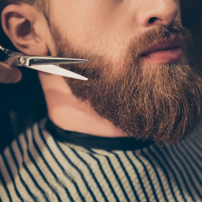 Моделирование бороды и усов