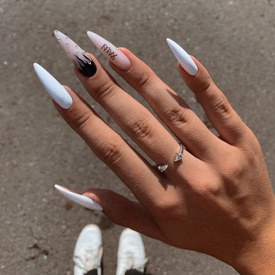 Коррекция нарощенных ногтей (не более 3х недель с момента наращивания)