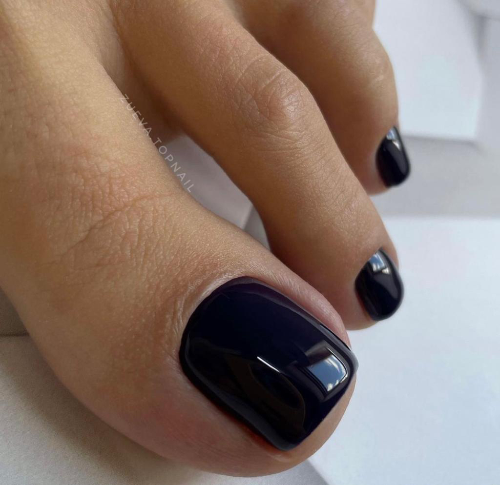 Педикюр обработка только пальцы+покрытие