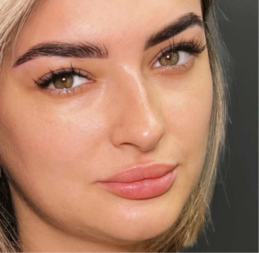 Окрашивание бровей