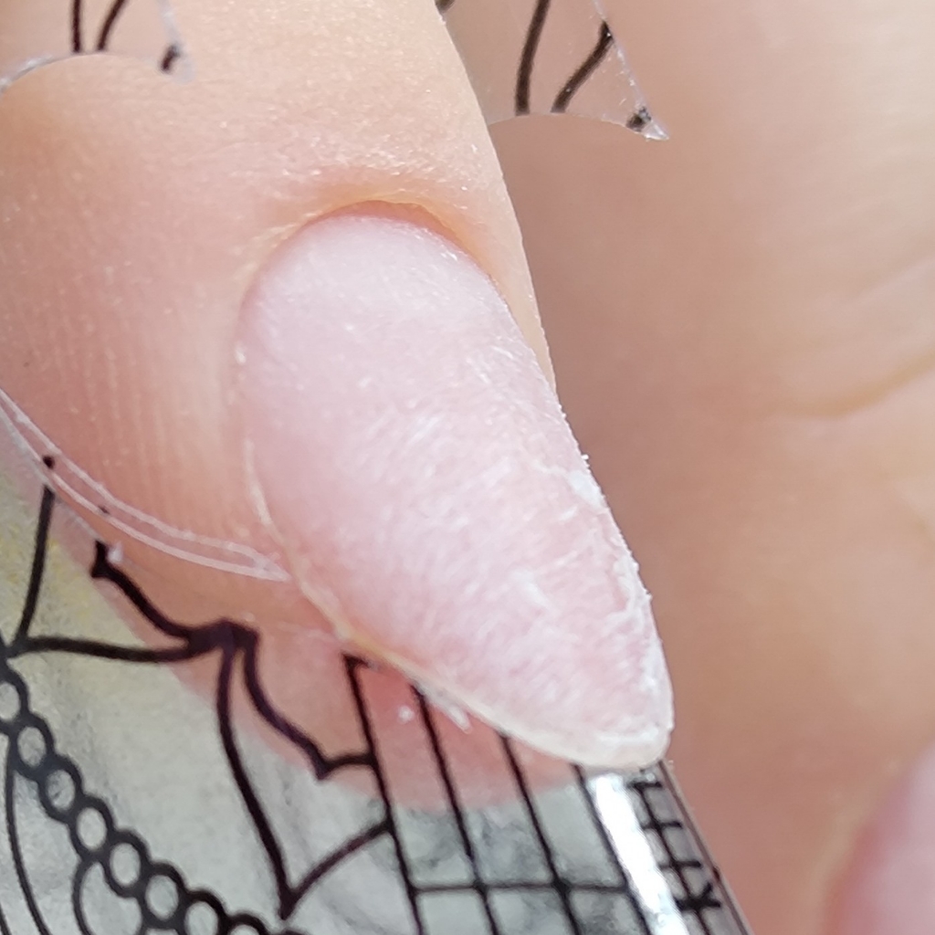 Ремонт 1 ногтя, донаращивание длины