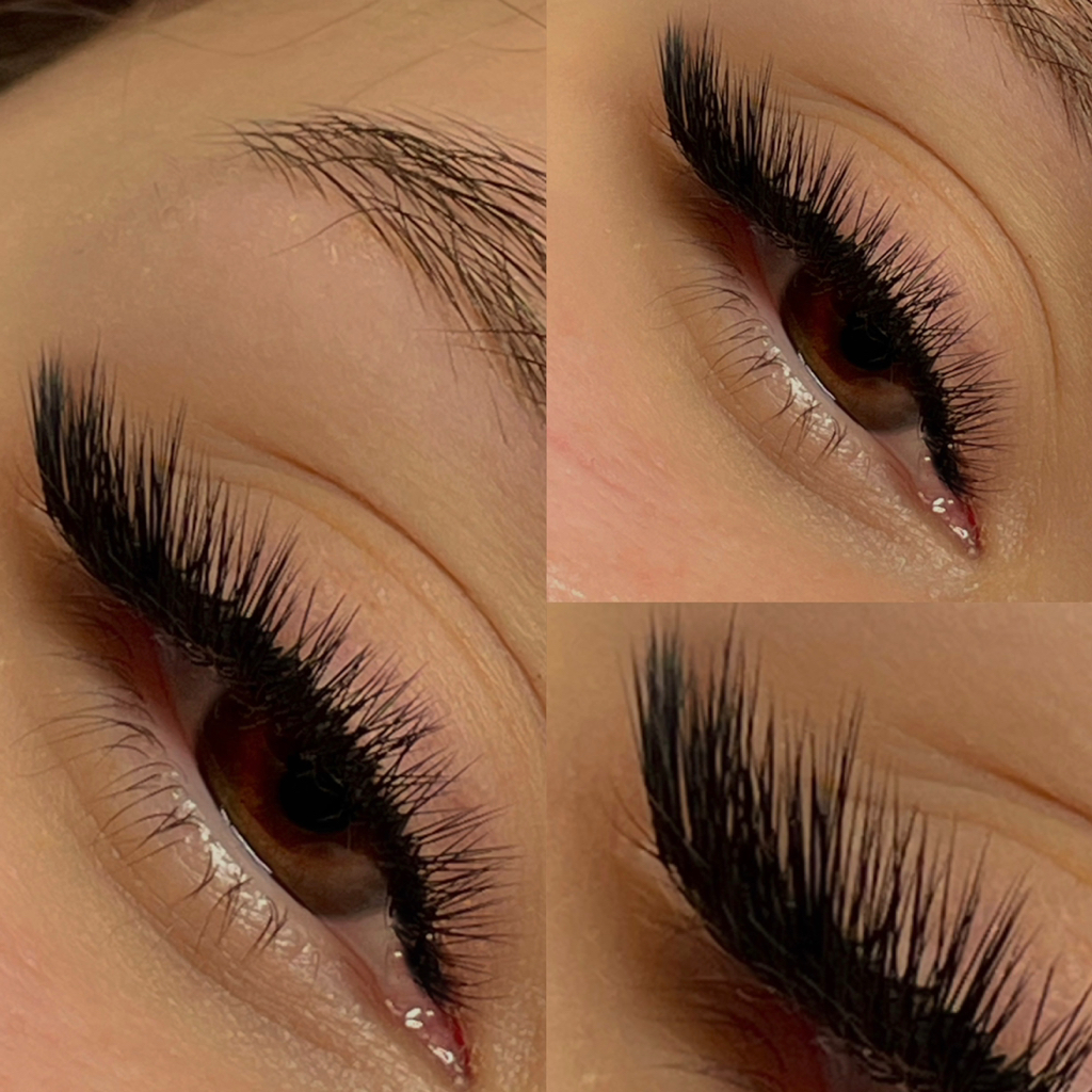 Наращивание ресниц 3д