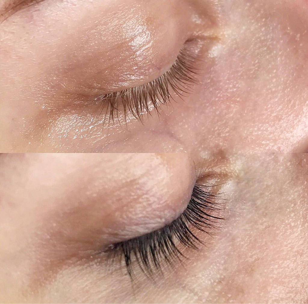 Окрашивание ресниц краской