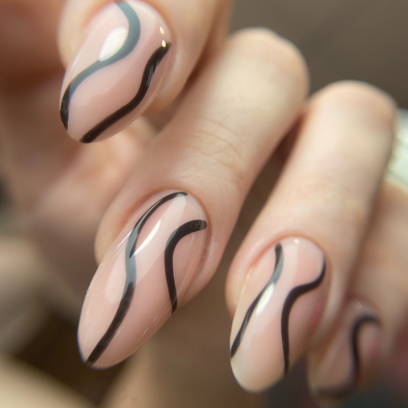 Маникюр + выравнивание гелем (укрепление)