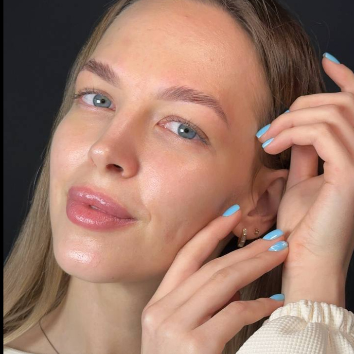 Долговременная укладка  бровей с трех этапным уходом