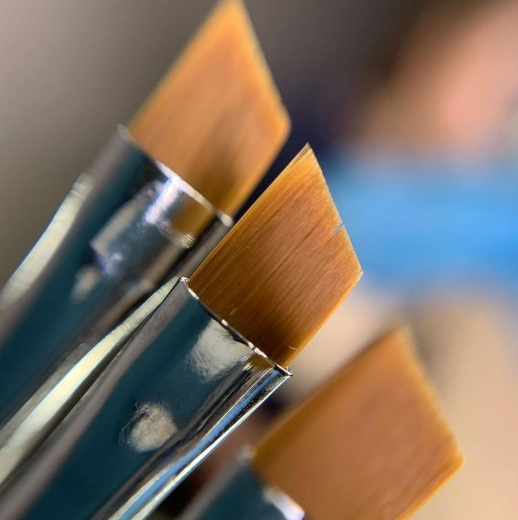 Долговременная укладка бровей с окрашиванием