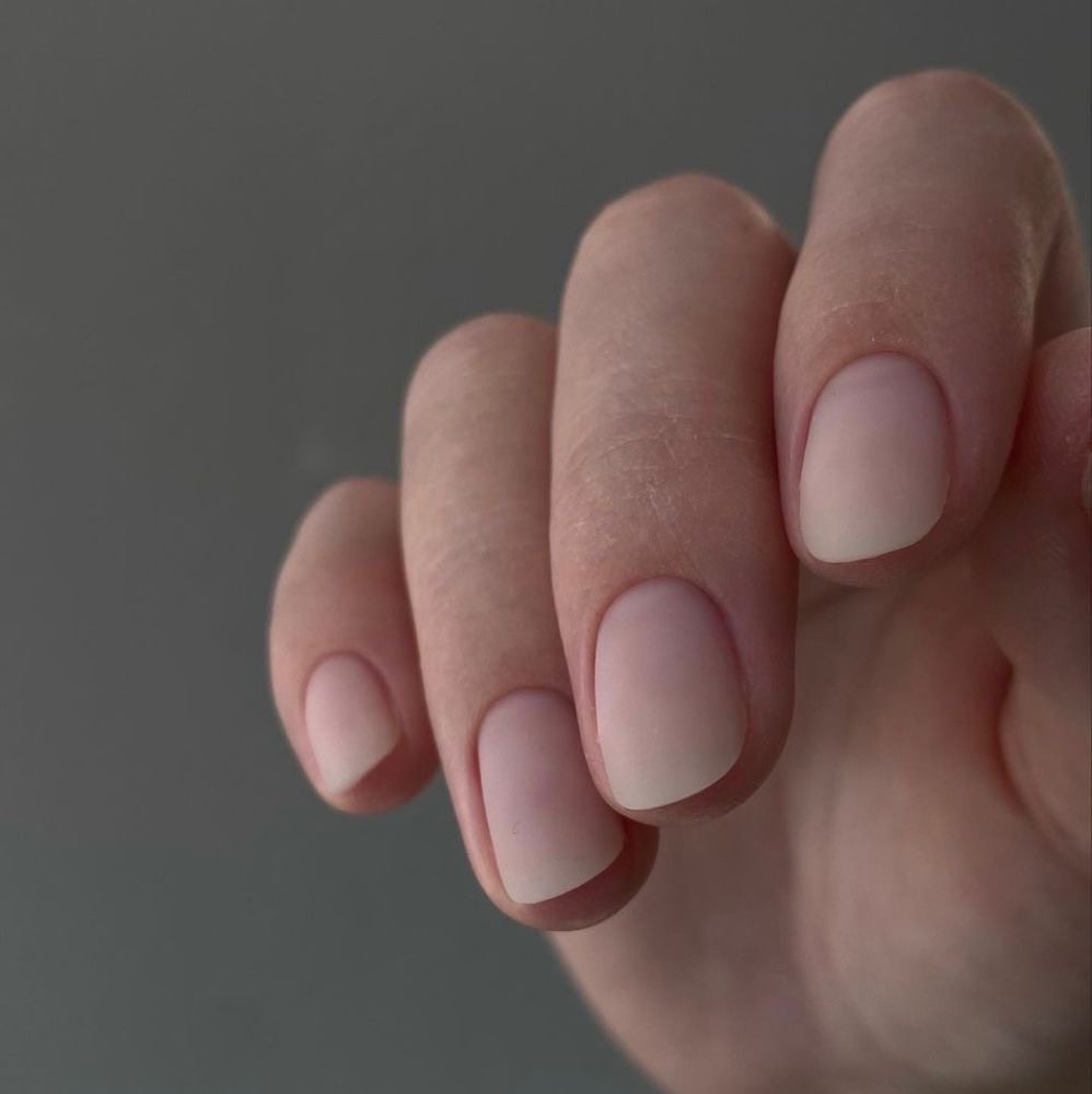 Снятие + маникюр