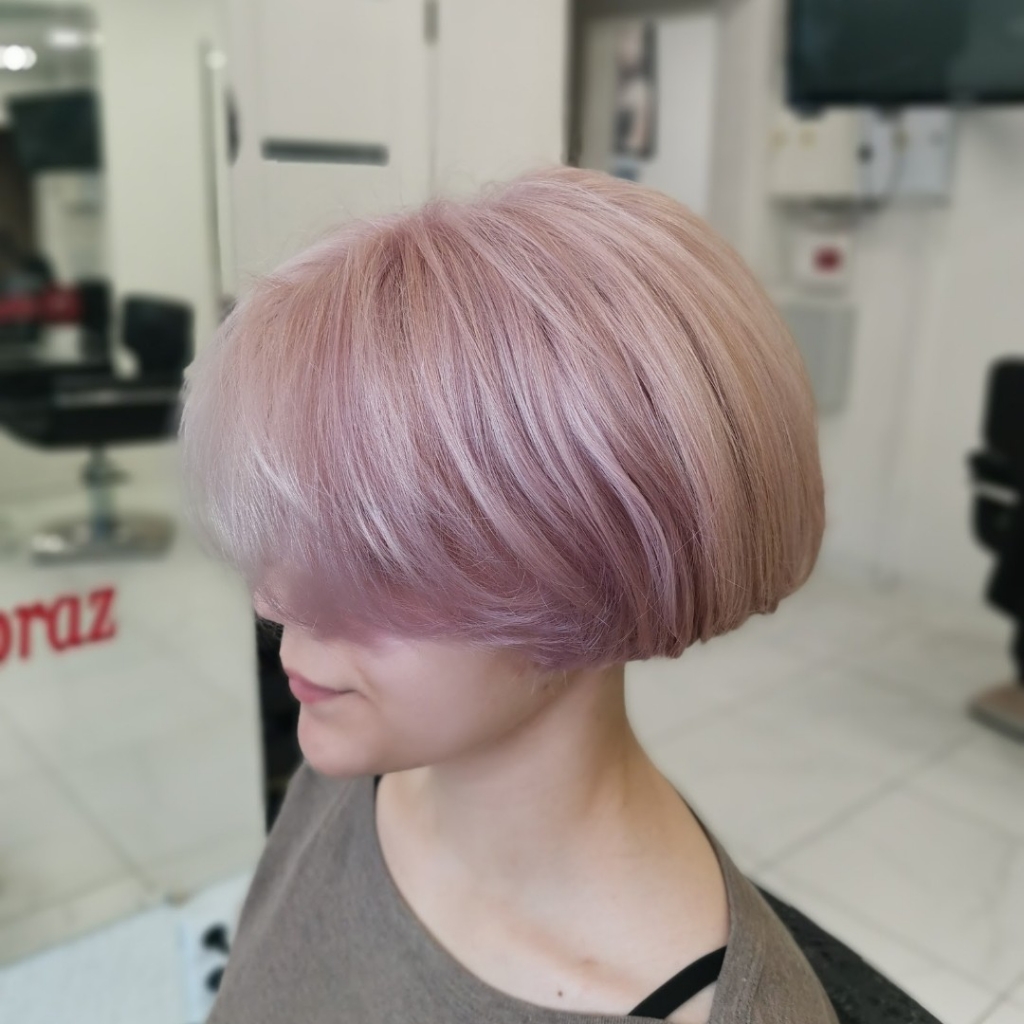 Укладка феном( без фиксации средствами )