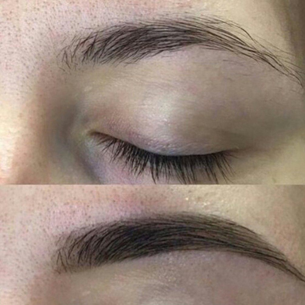 Коррекция, оформление бровей