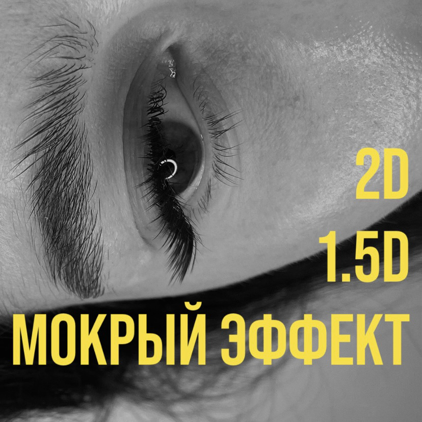 2D / 1,5D / МОКРЫЙ ЭФФЕКТ