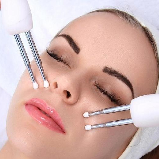 Микротоки по лицу