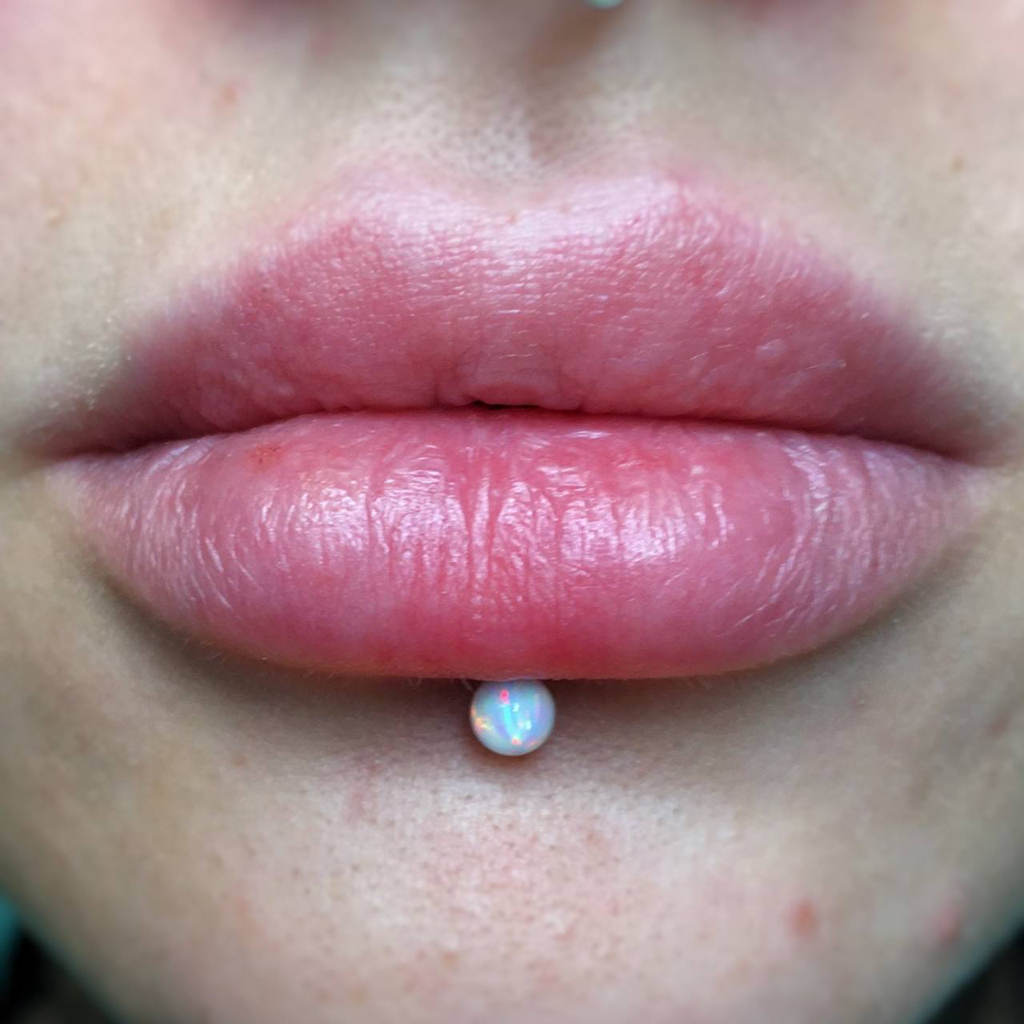 Labret + украшение