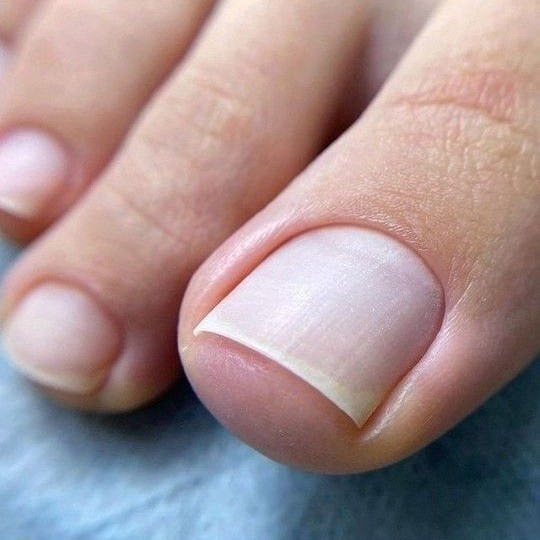 Педикюр пальчиков без покрытия