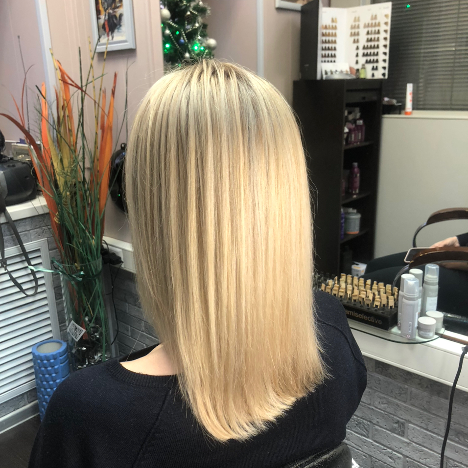 Окрашивание (средняя длина)