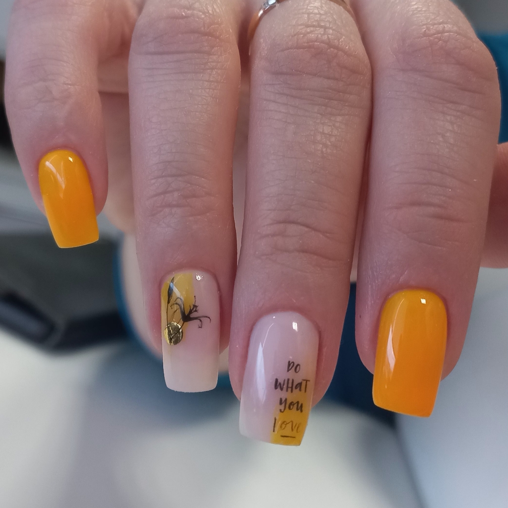 Маникюр с покрытием гель лак