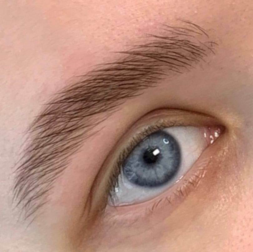 Комплекс - осветление бровей с тонированием и коррекцией пинцетом/воском