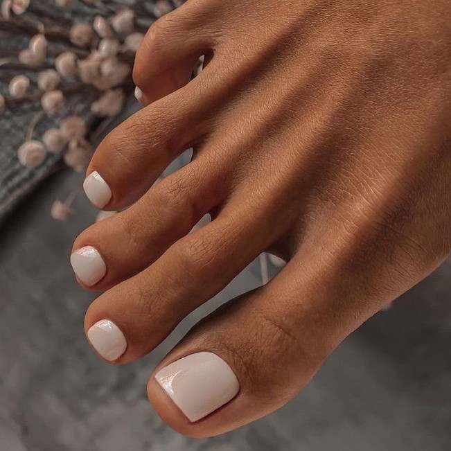 педикюр экспресс с покрытием гель-лак