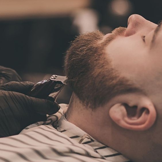 Стрижка бороды (машинка)