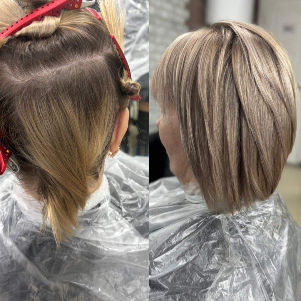 Airtouch ( коррекция моего Эйртача ) любое сложное окрашивание с осветлением