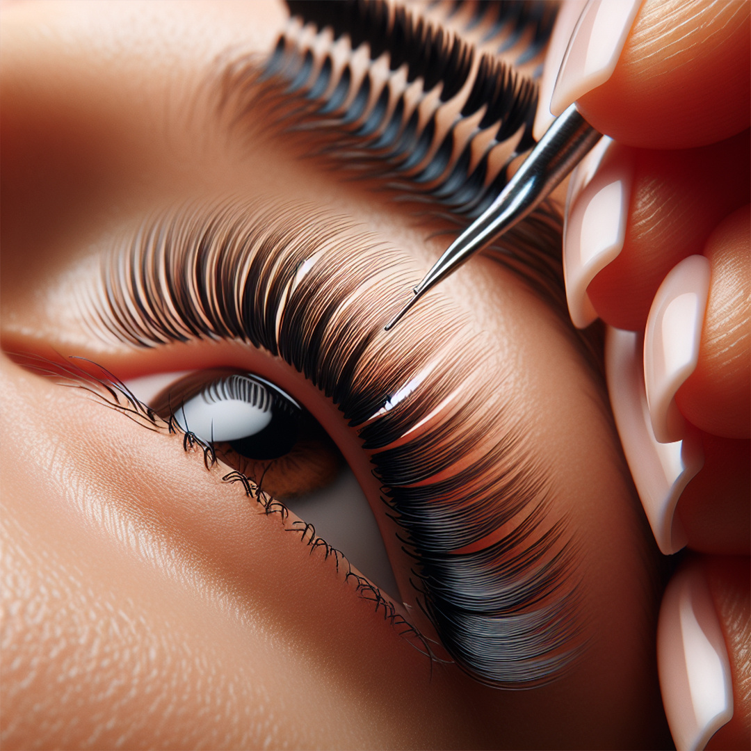 Наращивание ресниц 3D