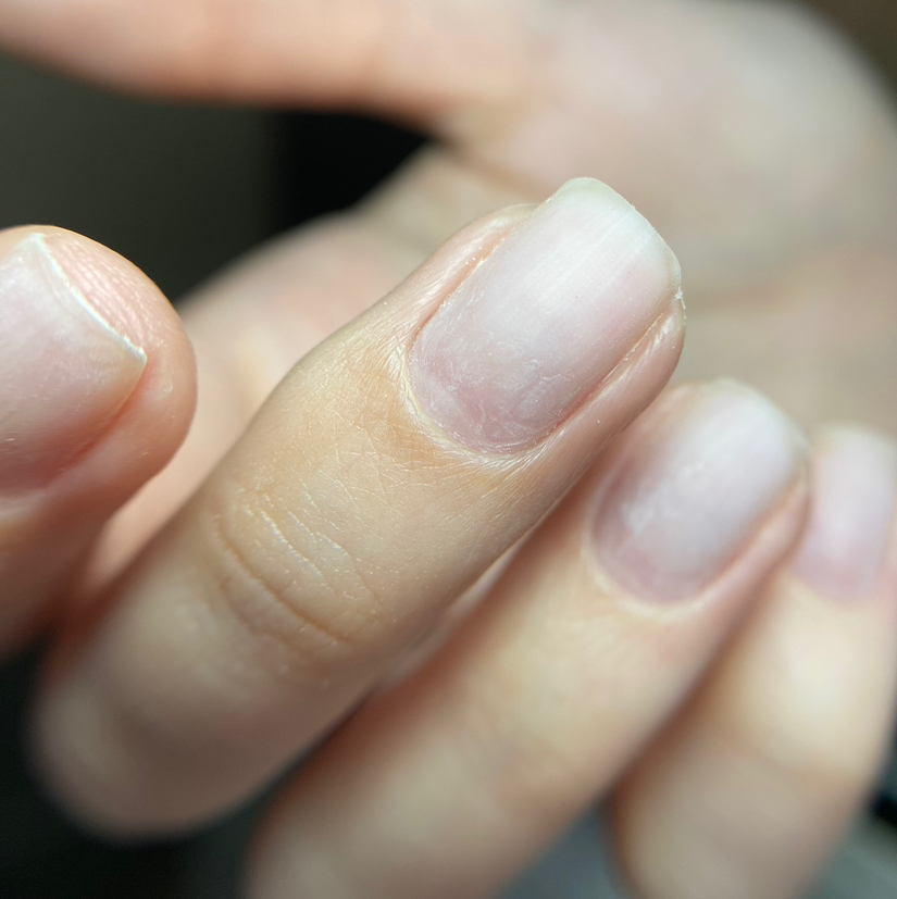 Маникюр без покрытия